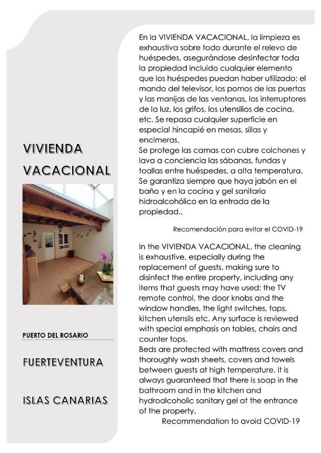 Vivienda Vacacional Puerto del Rosario  Exterior foto